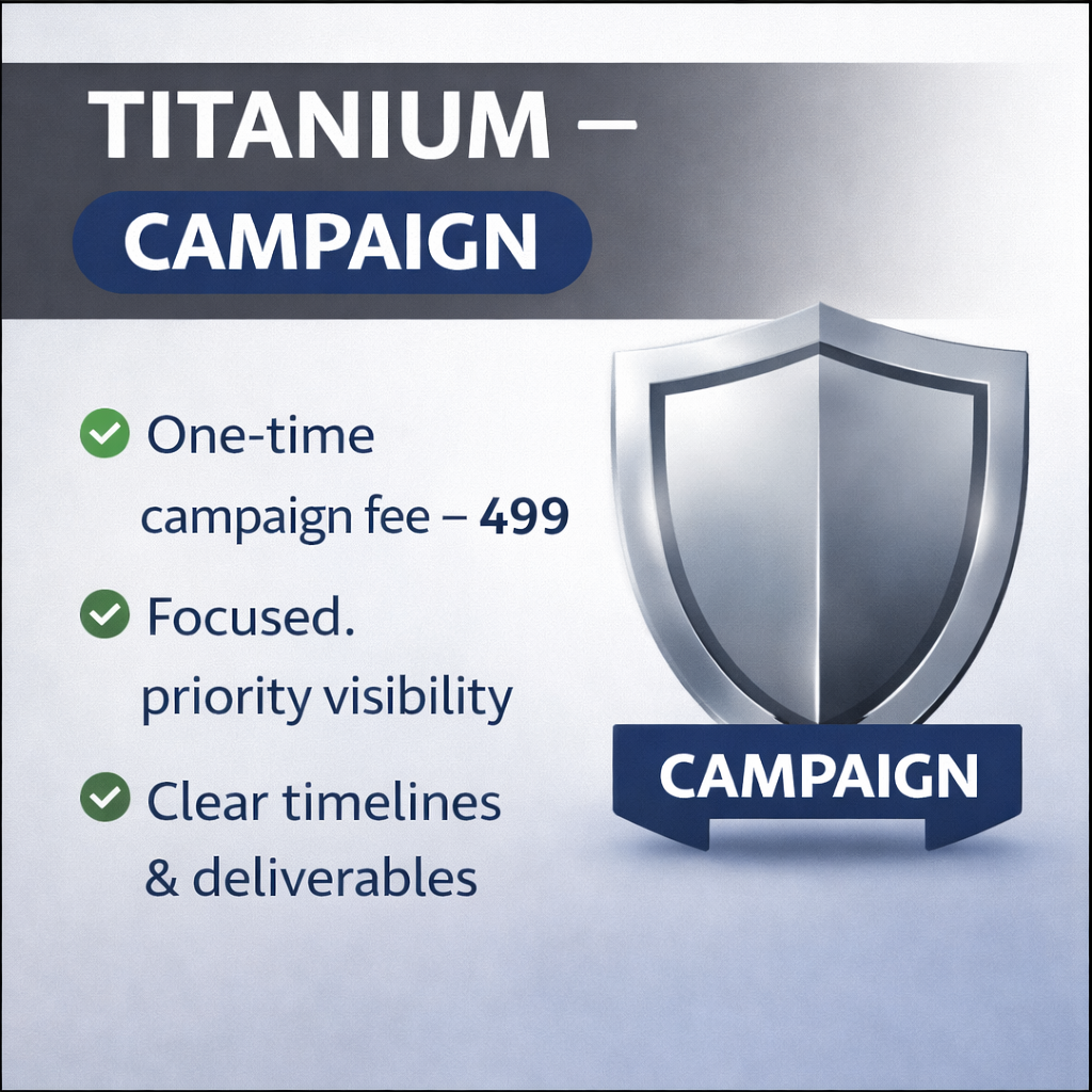 Titanium – Campaign Partnership